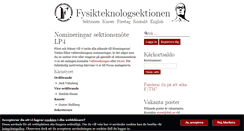 Desktop Screenshot of ftek.se